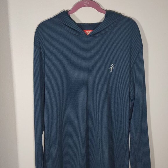 Toes on the Nose Men's Blue Hoodie - Picture 4 of 8